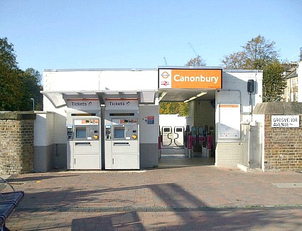 Canonbury Train Station, London